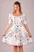 Vestido Curto Vale das Borboletas - comprar online