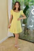 Vestido Curto Chá de Camomila