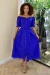 Vestido Supermidi Flor de Primavera - Mustache Store