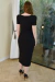 Vestido Tubinho Celebridade Preto.