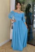 Vestido Longo Turmalina - Mustache Store