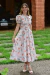Vestido Midi Amores e Flores