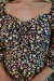 Vestido Curto Flores ao Vento