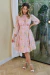 Vestido Curto Amores e Flores