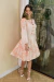 Vestido Curto Boneca de Porcelana