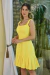 Conjunto Curto Melodia das Cores Amarelo - comprar online