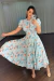 Vestido Midi Amores e Flores - Mustache Store