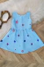 Vestido Infantil Planetinhas