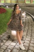 Vestido Curto Flores ao Vento