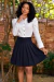 Saia Curta Lindos Sentimentos P.V