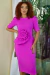 Vestido Tubinho Jardim de Versalhes Poliamida - comprar online