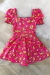 Vestido Infantil Pequeno Jardim - Mustache Store