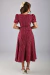 Vestido Supermidi Vinho Quente - loja online