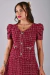 Vestido Supermidi Vinho Quente - Mustache Store