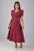 Vestido Supermidi Vinho Quente na internet