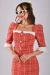 Vestido Curto Vintage Escarlate - comprar online