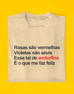 Camiseta Poema Endorfina - loja online