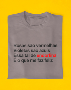 Camiseta Poema Endorfina na internet