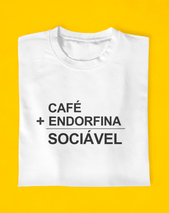 Camiseta Equação Sociável - Endorfinei