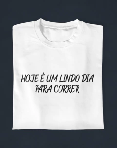 Imagem do Camiseta Lindo Dia Para Correr