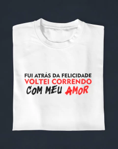 Camiseta Correndo Com Meu Amor na internet