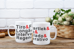 Caneca Treinos Da Corrida