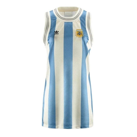 Vestido Adidas Originals Seleção Argentina edição Especial RETRÔ