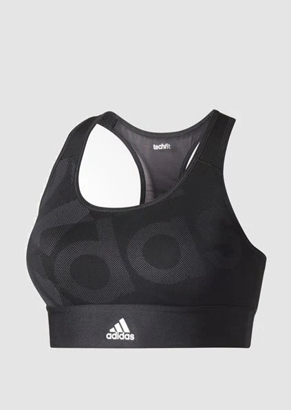 Top Adidas Techfit Badge of Sport Preto BR7932