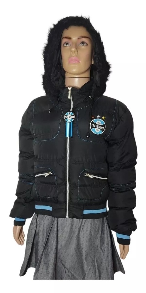Jaqueta Nylon Grêmio Pesponto Nypb Feminina