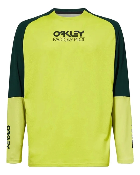 Camisa Oakley Jersey Factory Pilot Mtb Ls Masculino FOA403174 762
