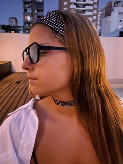 Vincha ancha con strass - 30% off - comprar online