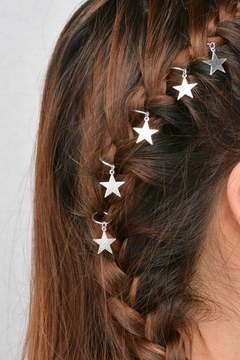 Argolla para el pelo con estrellitas - 30% off