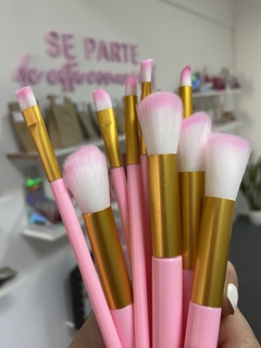 Set de 10 brochas + estuche :) en internet