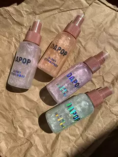 Fijador spray con brillo