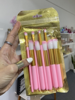 Set de 10 brochas + estuche :)