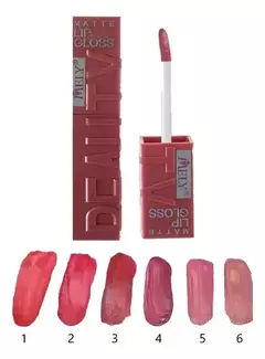 Lip gloss matte Mely - comprar online
