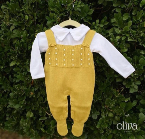 Jardineira Lavínia e Albert - 1 peça