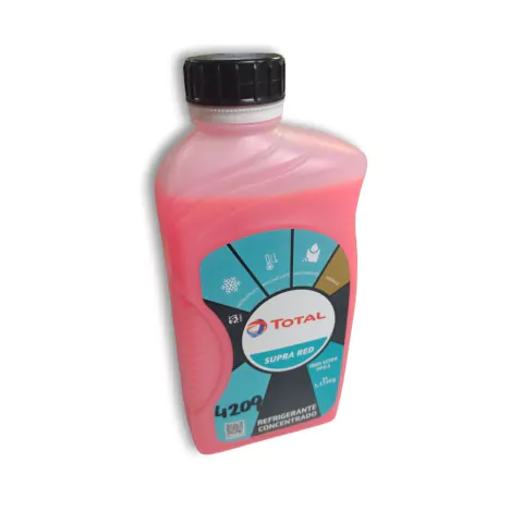 ANTICONGELANTE TOTAL SUPRA RED 1 LITRO