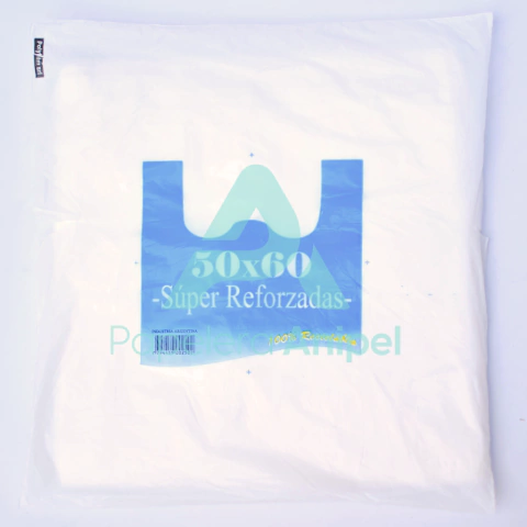 Bolsas de Camiseta Alta Blanca - comprar online