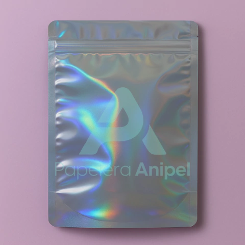 Doypack holográfico paquete x 50 unidades