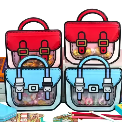 Doypack mochilita paquete x 20 unidades (color al azar segun stock)