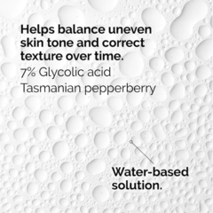 THE ORDINARY Glycolic Acid 7% Exfoliating Toning Solution - 100 ml - Select Beauty Argentina