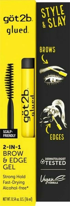 Got2b GLUED 2in1 brow & edge gel