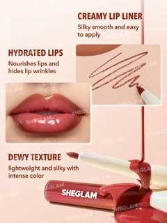 Imagen de SHEGLAM Lip Rules Liner & Gloss Pen-Judgey Much