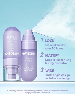 SHEGLAM LOCK'D IN SETTING SPRAY - comprar online