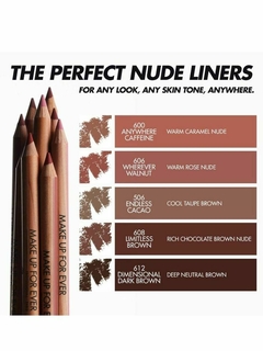 Make up forever artist color pencil lip Anywhere caffeine 600 - Select Beauty Argentina