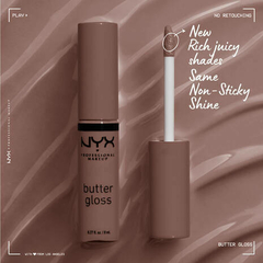 Imagen de NYX Butter gloss travel size-cinnamon roll