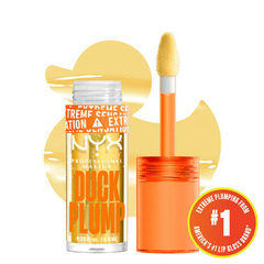 NYX duck plump lip gloss travel size -clearly spicy