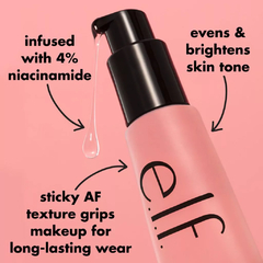 ELF POWER GRIP PRIMER + 4% NIACINAMIDE - Select Beauty Argentina