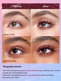 Sheglam All-In-One Volume & Length Mascara-Waterproof Burgundy en internet